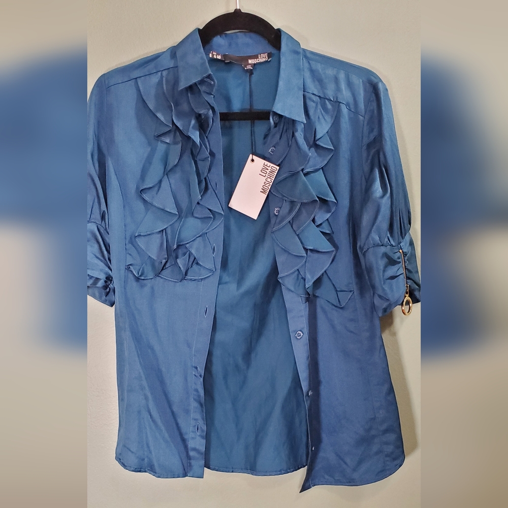 Love Moschino button up shirt